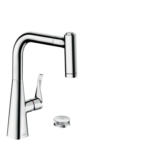 Hansgrohe 2-L.Spültischmischer 220 Select sBox Ausziehbrause M7120-H220 chrom