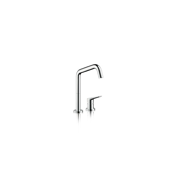 Hansgrohe 2-Loch Spültischmischer Axor Citterio M chrom mit Schwenkauslauf