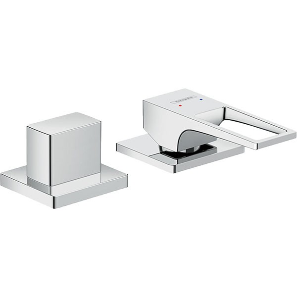 Hansgrohe 2-Loch Wannenmischer Metropol F-Set Bügelgriff chrom Wannenrandmontage