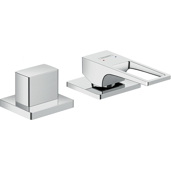 Hansgrohe 2-Loch Wannenmischer Metropol F-Set Bügelgriff chrom Wannenrandmontage