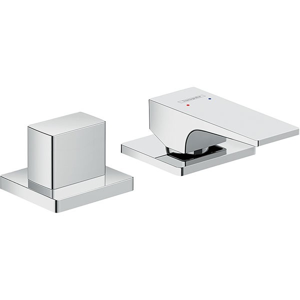 Hansgrohe 2-Loch Wannenmischer Metropol F-Set chrom Wannenrandmontage