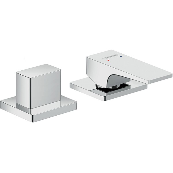 Hansgrohe 2-Loch Wannenmischer Metropol F-Set chrom Wannenrandmontage