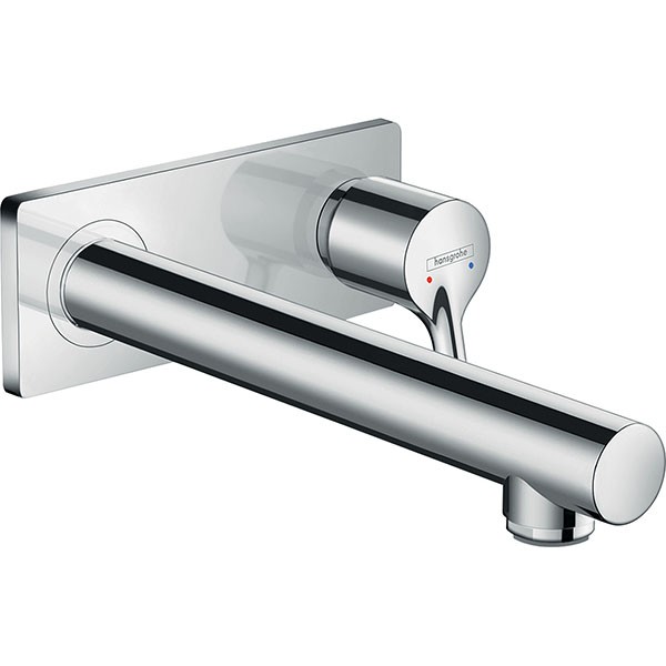 Hansgrohe 2-Loch Waschtischmischer Unterputz Talis S F-Set chrom langer Auslauf