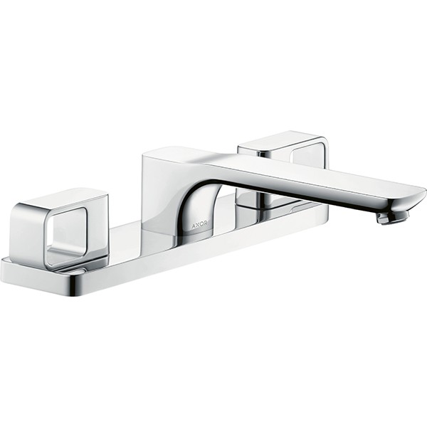 Hansgrohe 3-Loch Wannenarmatur Axor Urquiola F-Set f.Wannenrand chrom