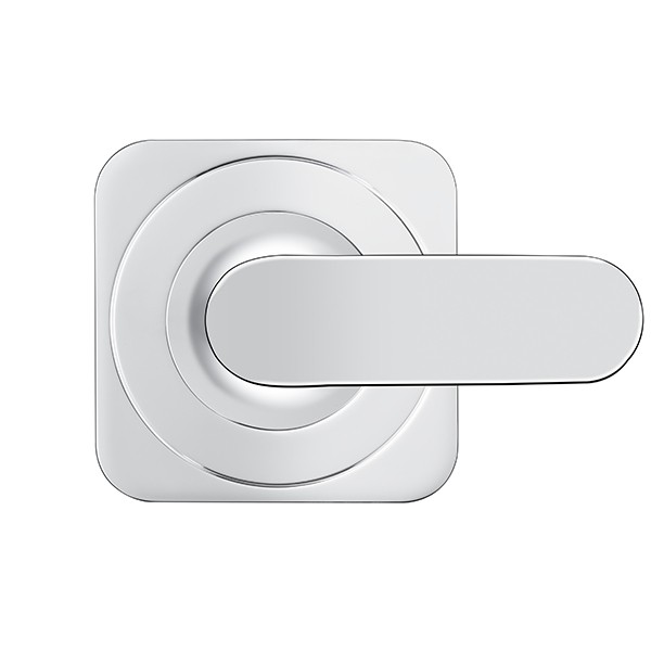 Hansgrohe 3-Loch Waschtischarm.UP Axor Citterio M chrom kurzer Ausl.m.Hebelgr.