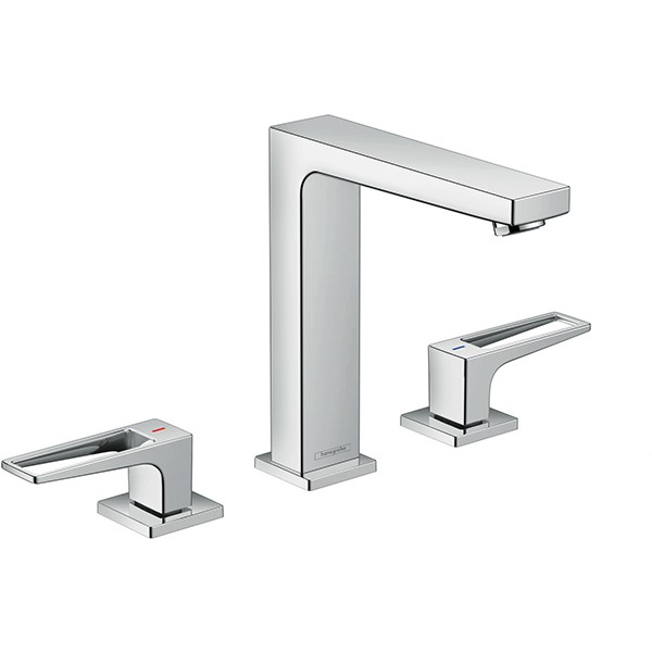 Hansgrohe 3-Loch Waschtischarmatur 160 Metropol Bügelgriff chrom