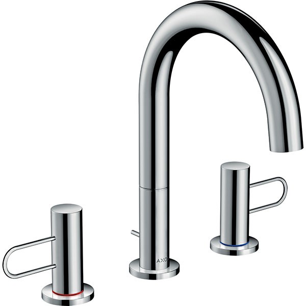 Hansgrohe 3-Loch Waschtischarmatur 200 Axor Uno Bügelgriff chrom