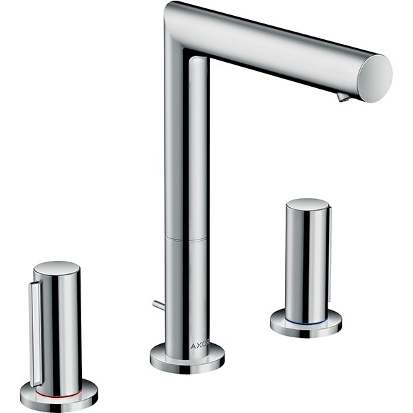 Hansgrohe 3-Loch Waschtischarmatur 200 Axor Uno Zerogriff chrom