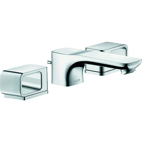 Hansgrohe 3-Loch Waschtischarmatur 50 Axor Urquiola Standmodell chrom ohne Platte