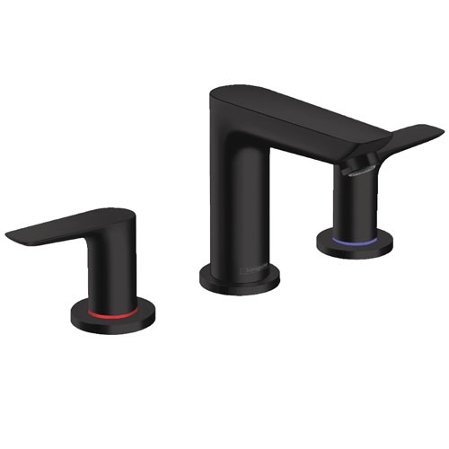 Hansgrohe Talis E 3-Loch Waschtischarmatur Talis E mattschwarz