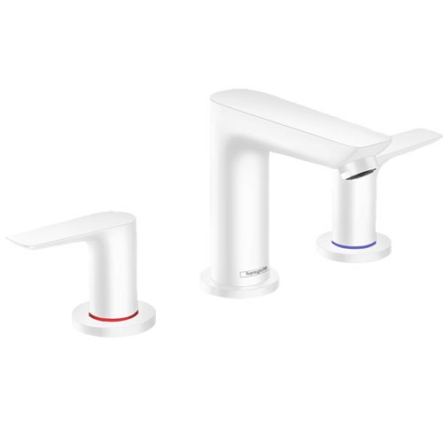 Hansgrohe Talis E 3-Loch Waschtischarmatur mattweiss