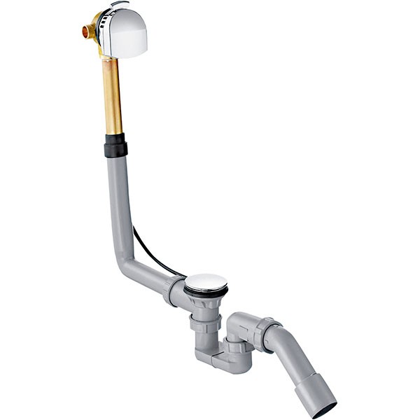 Hansgrohe Ab-u.Überlaufgarnitur Exafill Plus Komplettset für Normalwannen chrom