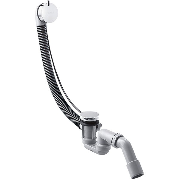 Hansgrohe Ab-u.Überlaufgarnitur Flexaplus S Komplettset chrom flex.Überlaufschlauch
