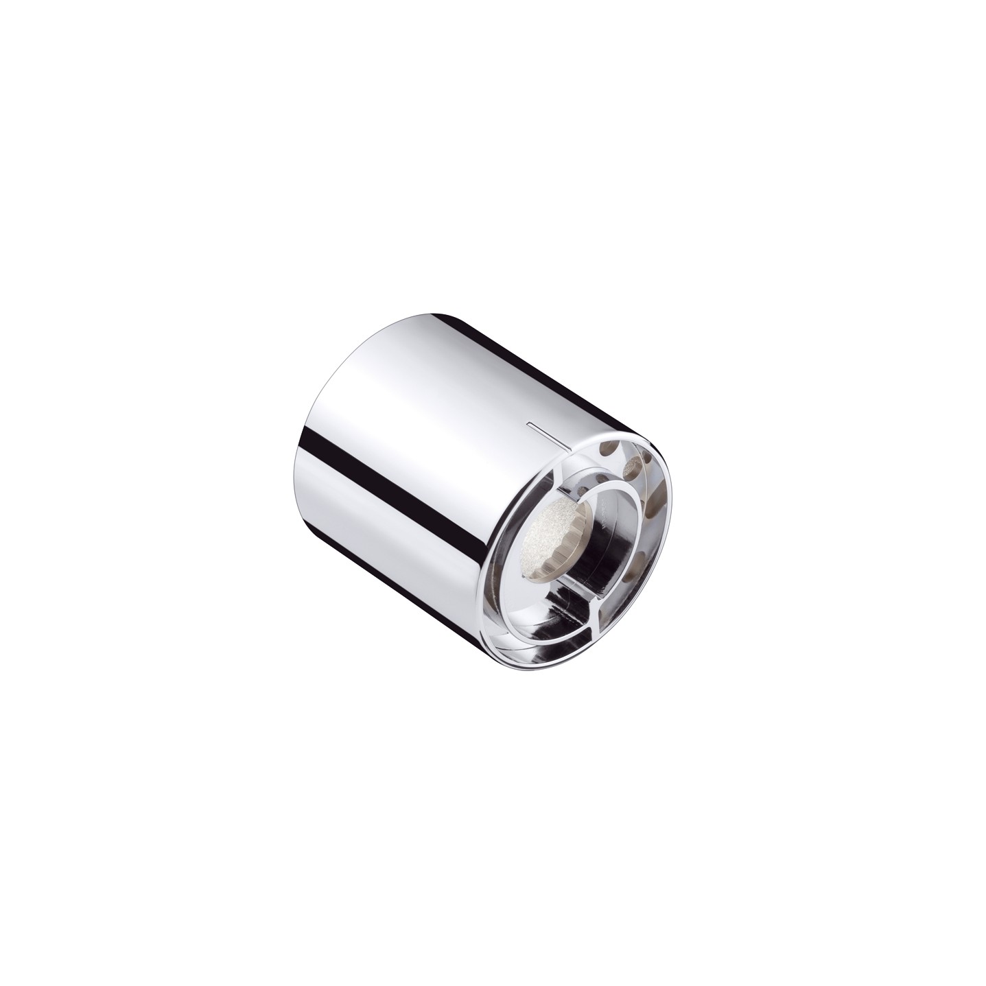 Hansgrohe Anschlaghülse für Thermostat iBox brushed nickel