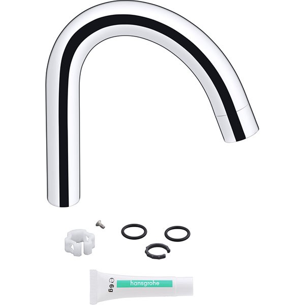 Hansgrohe Auslauf Axor Terrano 2-Griff Waschtischarmatur chrom