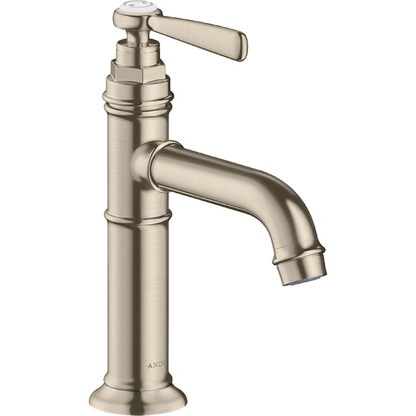 Hansgrohe AXOR Montreux Einhebel-Waschtischmischer 100 ohne Ablaufgarnitur, nickel gebürstet 16516820