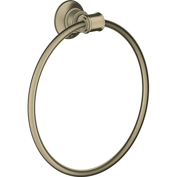 Hansgrohe AXOR Montreux Handtuchring, nickel gebürstet 42021820