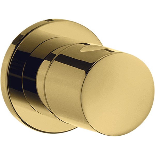 Hansgrohe AXOR Uno Absperrventil Unterputz Polished Gold Optic