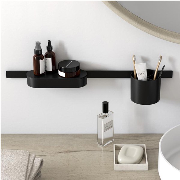 Hansgrohe Badezimmerset WallStorismattschwarz