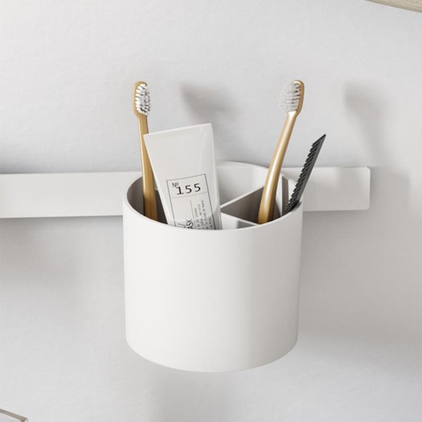 HG Becher WallStoris mattweiss  