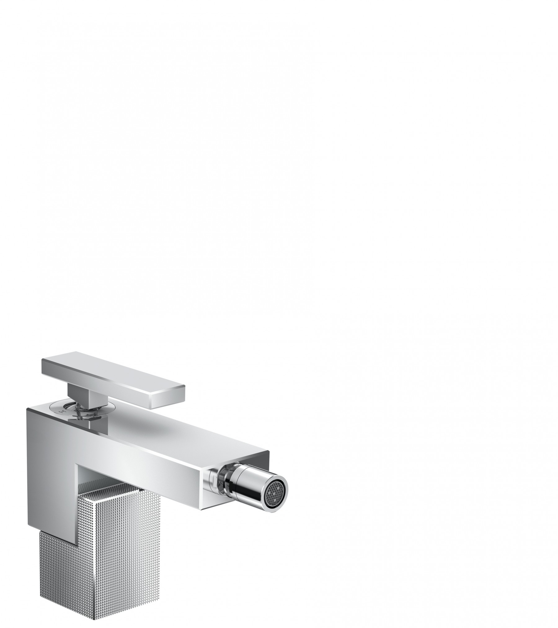 Hansgrohe Bidetmischer Axor Edge Diamantschliff chrom