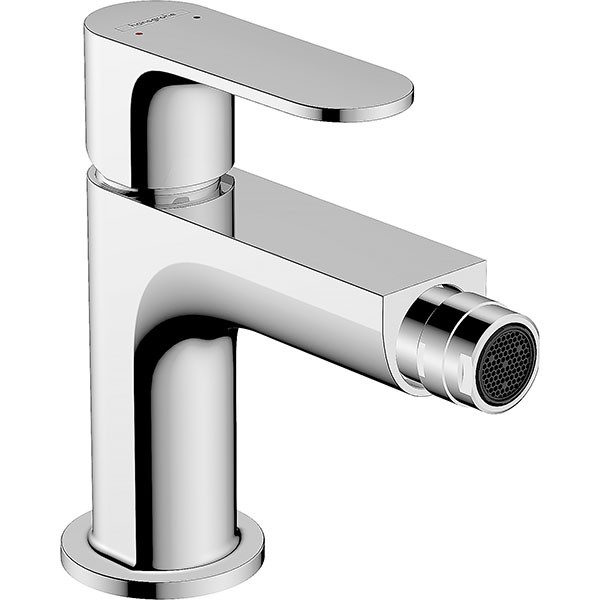 Hansgrohe Bidetmischer Rebris S mit Metall Zugstangen-Ablaufgarnitur chrom