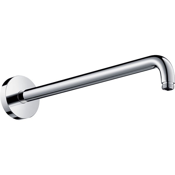 Hansgrohe Brausearm DN15 389mm Ausladung 90 Grad chrom ohne Kugelgelenk