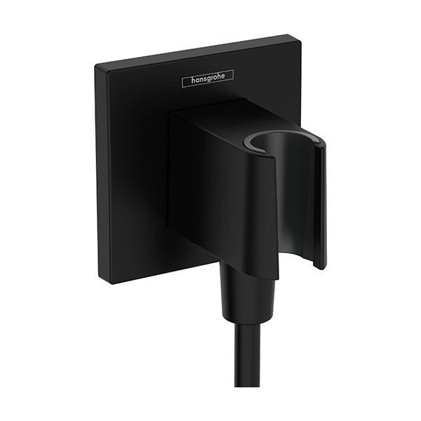 Hansgrohe Brausehalter FixFit E Porter KS für Handbrause mattschwarz