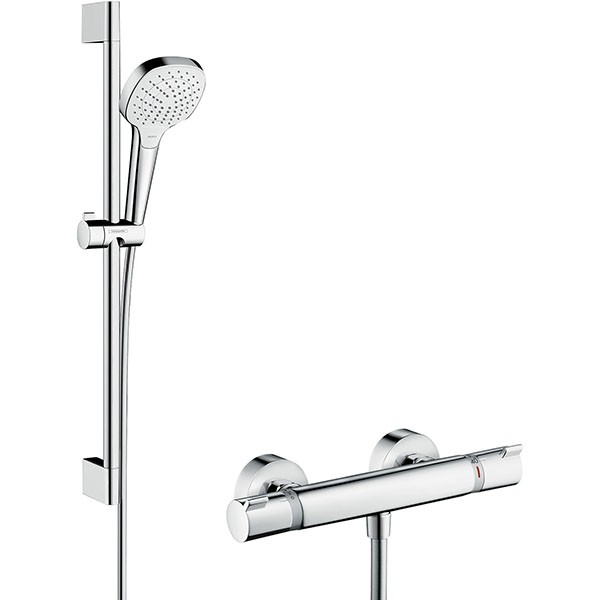 Hansgrohe Brausenkombi Croma Select E Vario/ Ecostat Comfort Unica Crometta 650mm