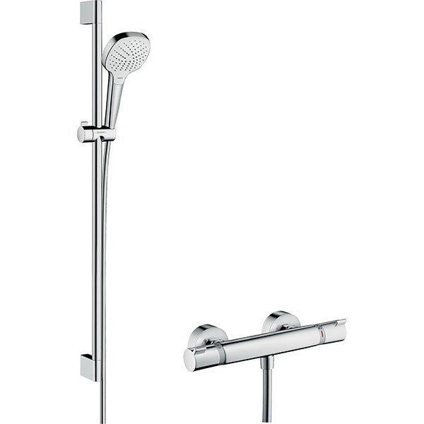 Hansgrohe Brausenkombi Croma Select E Vario/ Ecostat Comfort Unica Crometta 900mm