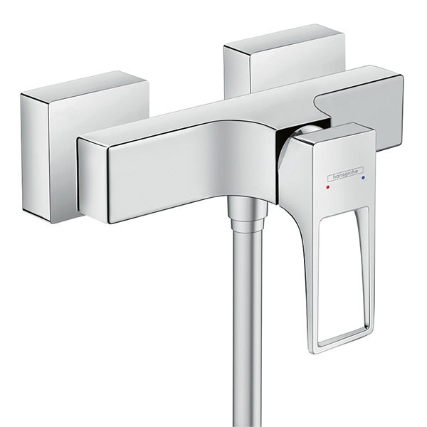 Hansgrohe Brausenmischer Aufputz Metropol Bügelgriff chrom