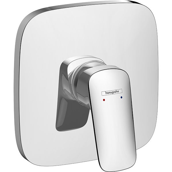 Hansgrohe Brausenmischer Unterputz Logis Fertigset chrom