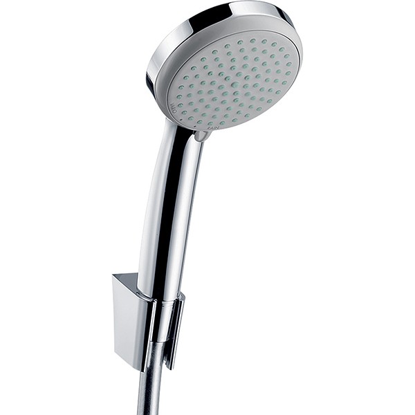Hansgrohe Brausenset Croma 100 Vario/Porter chrom mit Brausenschlauch 1600mm