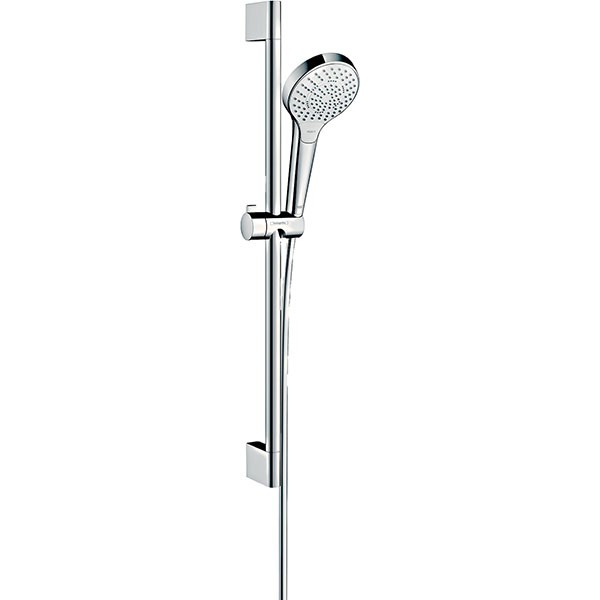 Hansgrohe Brausenset Croma Select S Multi EcoSmart/U'Crometta 650mm weiss/chrom
