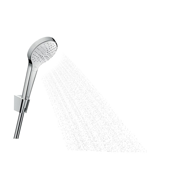 Hansgrohe Brausenset Croma Select S Vario/ Porter S weiss/chr.Brauseschlauch 1250mm