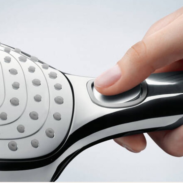 Hansgrohe Brausenset Raindance Select E 120 Porter'S chrom mit 1250mm Brauseschlauch