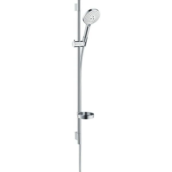 Hansgrohe Brausenset Raindance Select S 120 Unica'S Puro 900mm weiss/chrom