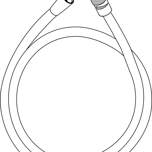 Hansgrohe Brauseschlauch 1,60 m mit Volumenkontrolle Edelstahl Optic