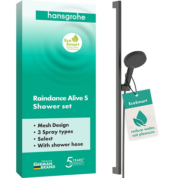 Hansgrohe Brauseset Raindance Alive Select S  125 3jet EcoSmart Unica 900mm BBC