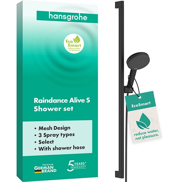 Hansgrohe Brauseset Raindance Alive Select S  125 3jet EcoSmart Unica 900mm MSW