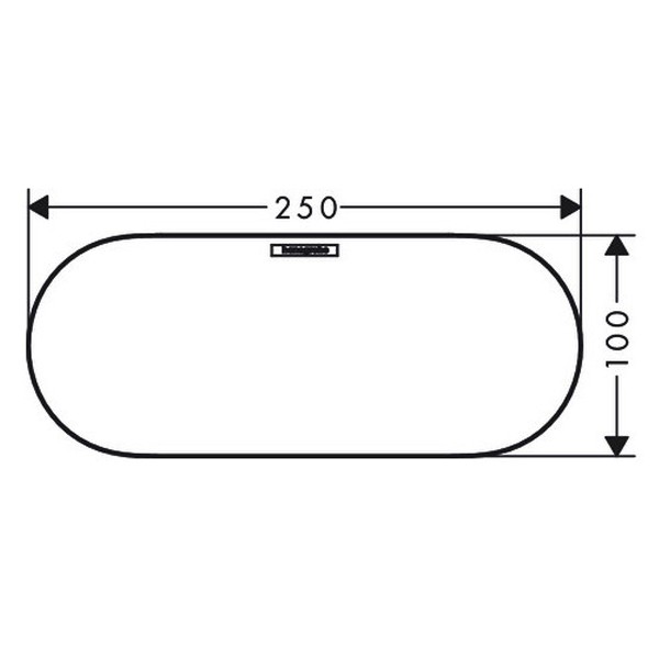 Hansgrohe Deckel WallStoris für Ablagekorbmattschwarz