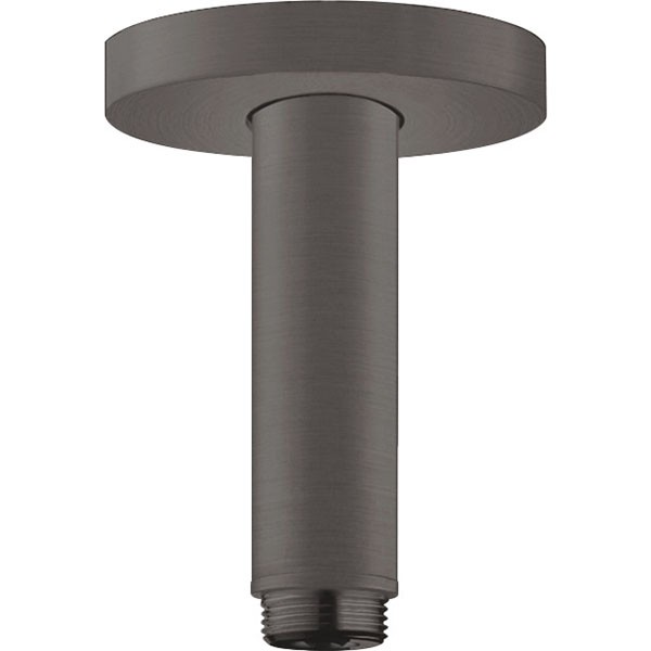 Hansgrohe Decken-Anschlussstück S DN15 100mm brushed black chrome