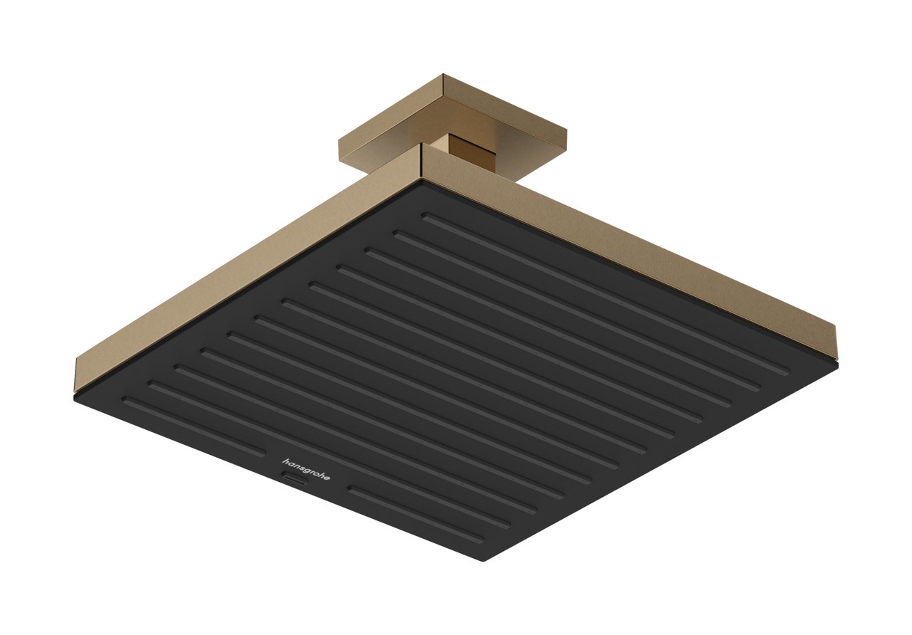Hansgrohe Deckenanschluss E 10 cm Brushed Bronze