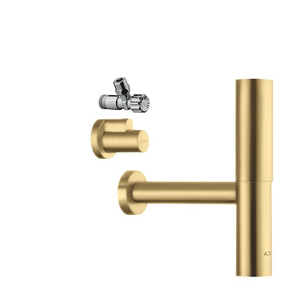 Hansgrohe Designsiphon Set Flowstar Brushed Gold Optic