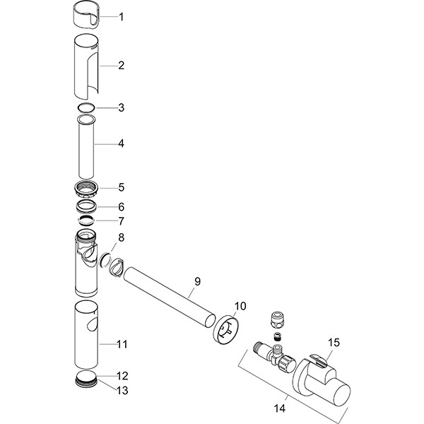 Hansgrohe Designsiphon Set Flowstar Brushed Nickel