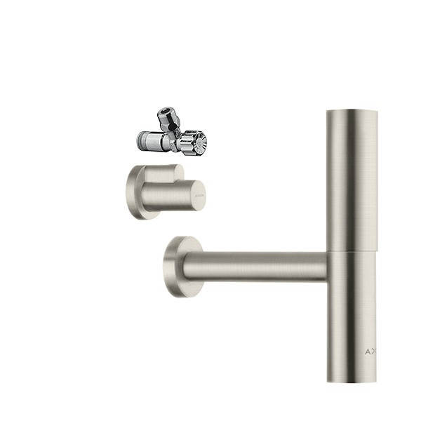 Hansgrohe Designsiphon Set Flowstar Edelstahl Optic