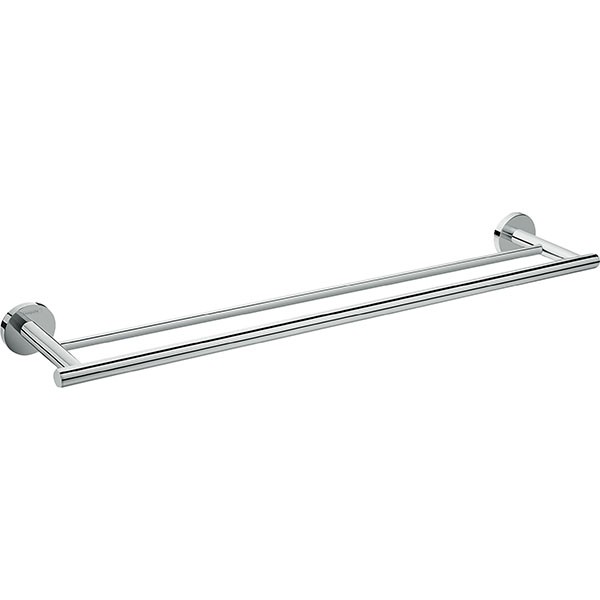 Hansgrohe Doppel-Badetuchhalter Logis Universal chrom