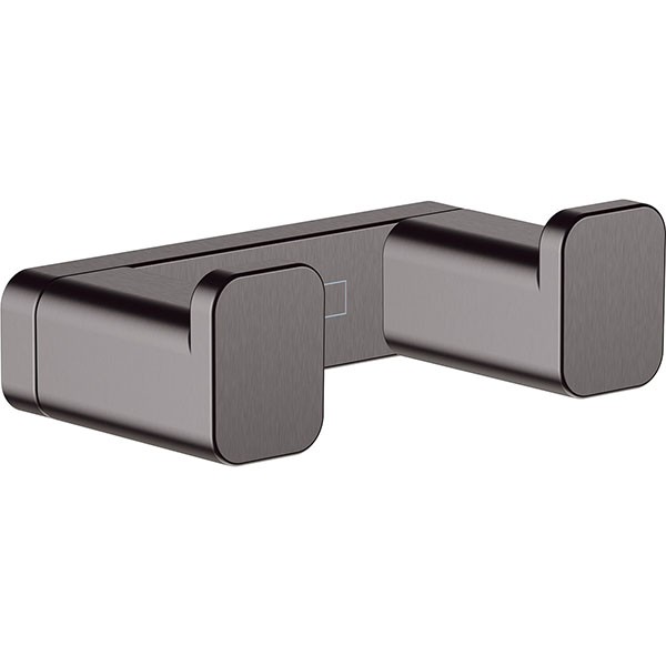 Hansgrohe Doppelhaken AddStoris brushed black chrome 