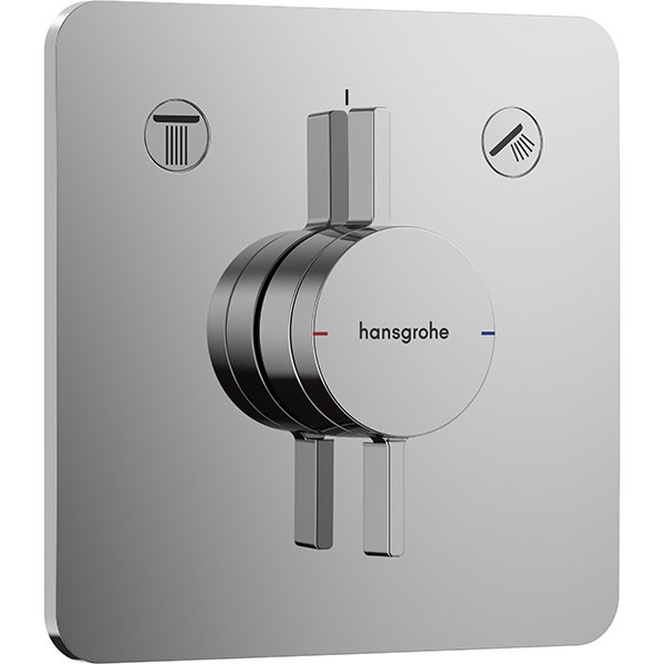 Hansgrohe DuoTurn Q Mischer Unterputz für 2 Verbraucher Chrom