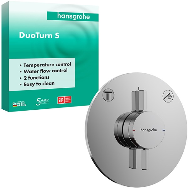 Hansgrohe DuoTurn S Mischer Unterputz für 2 Verbraucher Chrom